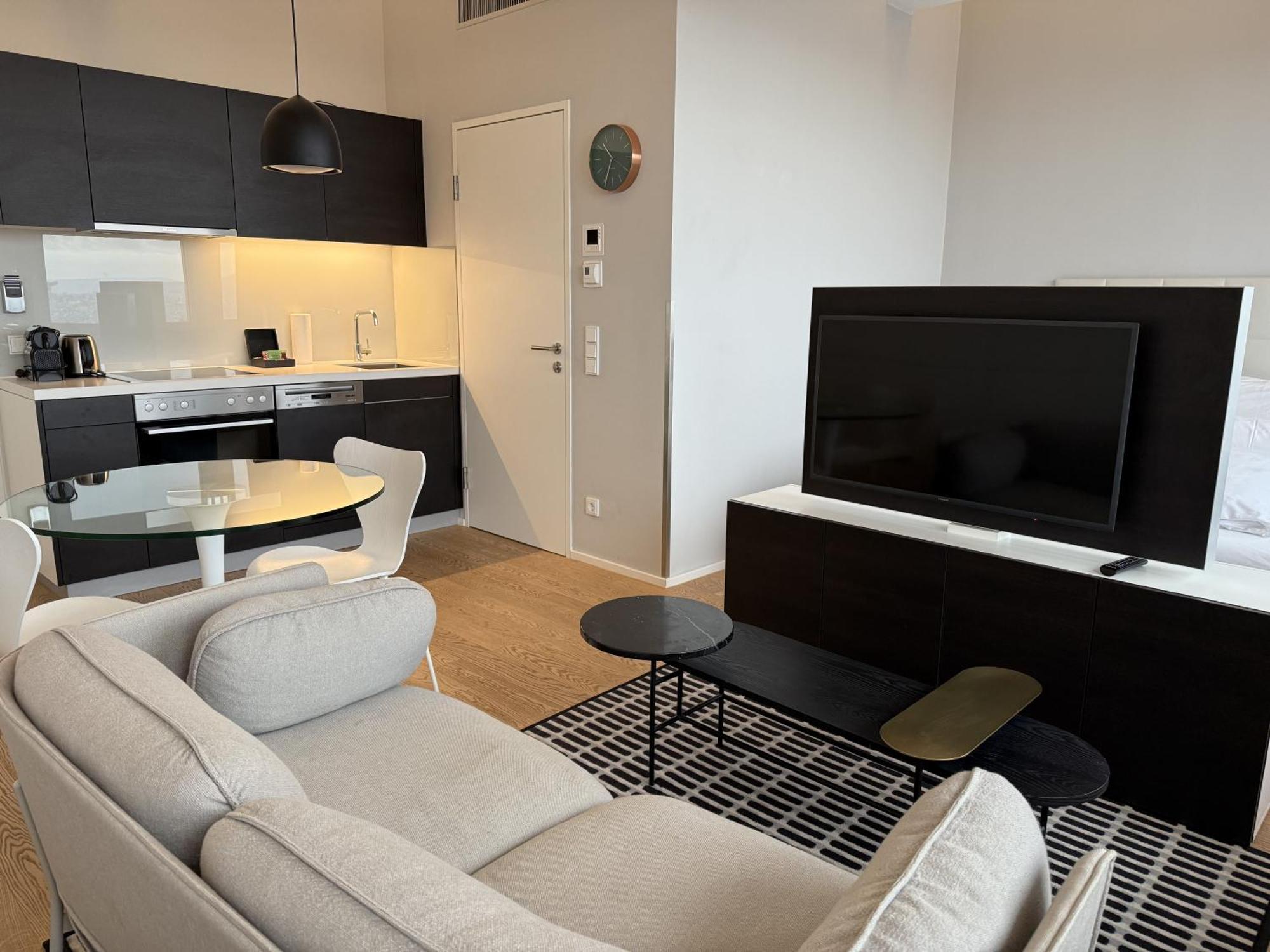 Modern With Stunning Skyline Views Apartment